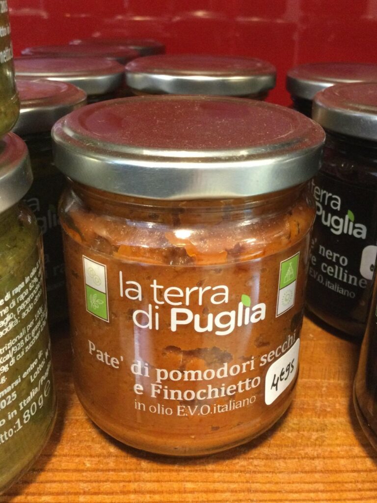 Paté de Tomates Séchées et Fenouil en conserve