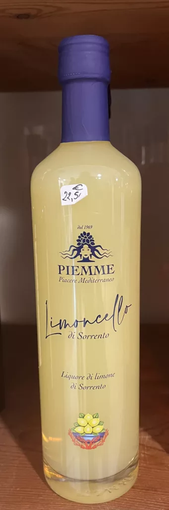 Limoncello di Sorrento en bouteille