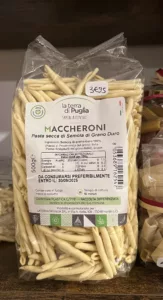 Maccheroni di gran duro des puilles