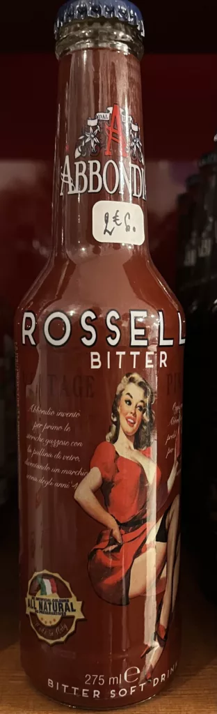 bouteille de rossella bitter