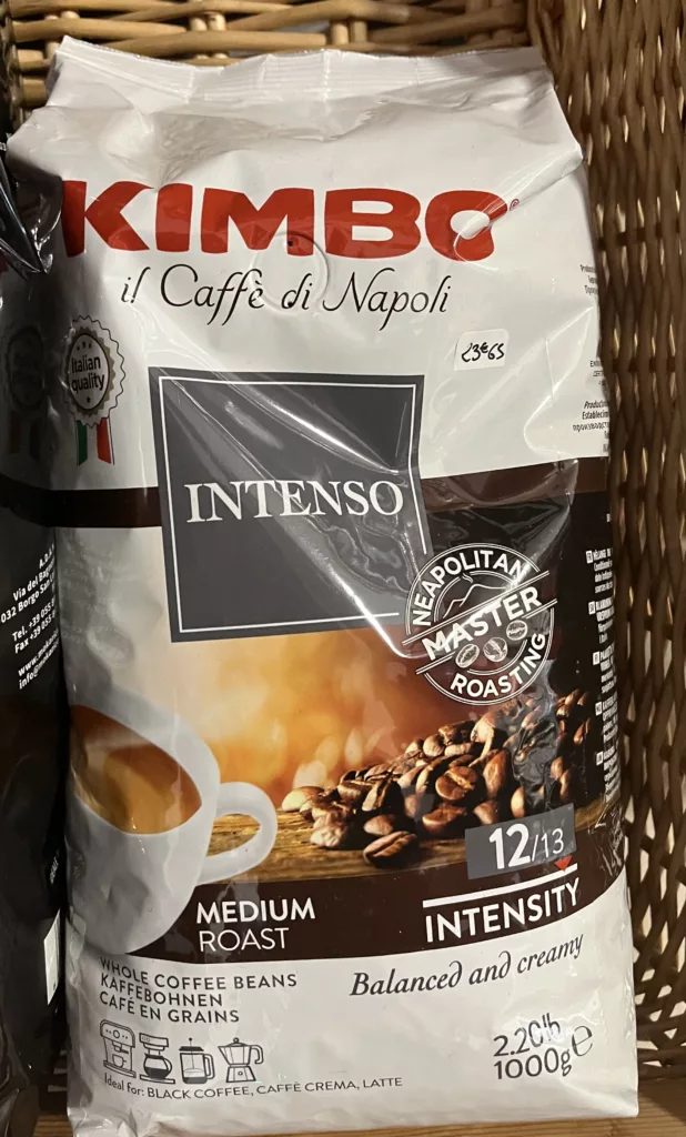 café intenso Kimbo1Kg