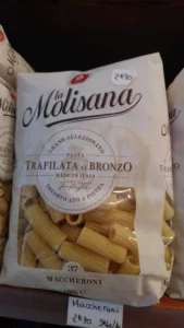 maccheroni en sachet de 500 grammes