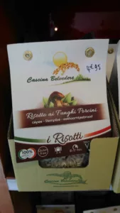 Sachet de risotto aux cèpes